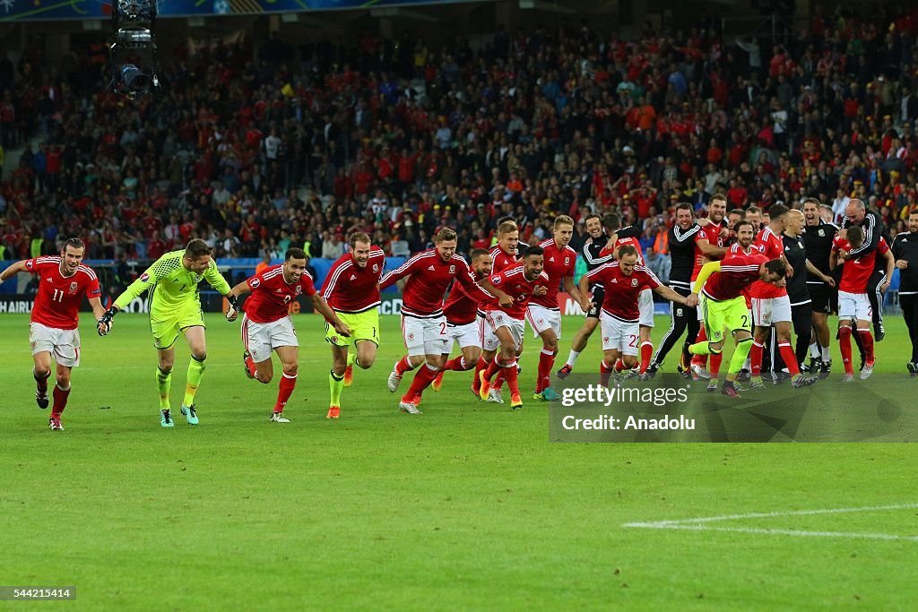 Wales v Belgium - Euro 2016