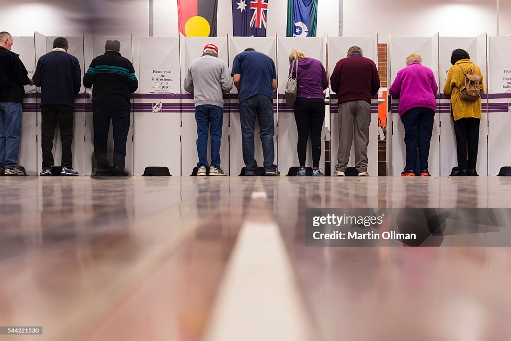 Australians Head To The Polls To Vote In 2016 Federal Election