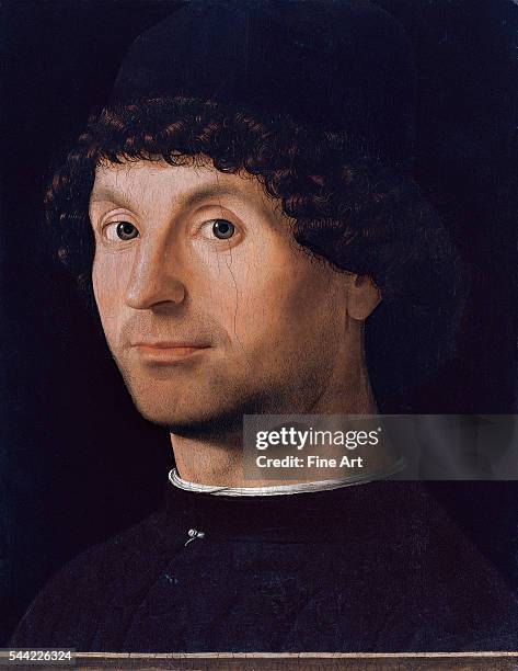 Circa 1472-1476. Oil on panel. 27.5 x 21 cm. Museo Thyssen-Bornemisza, Madrid, Spain. Inv. Nr. 18 .