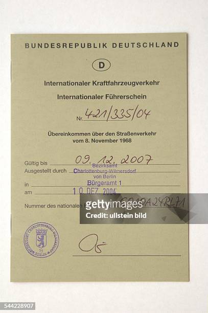 Deutschland; Internationaler Führerschein Euro-Führerschein