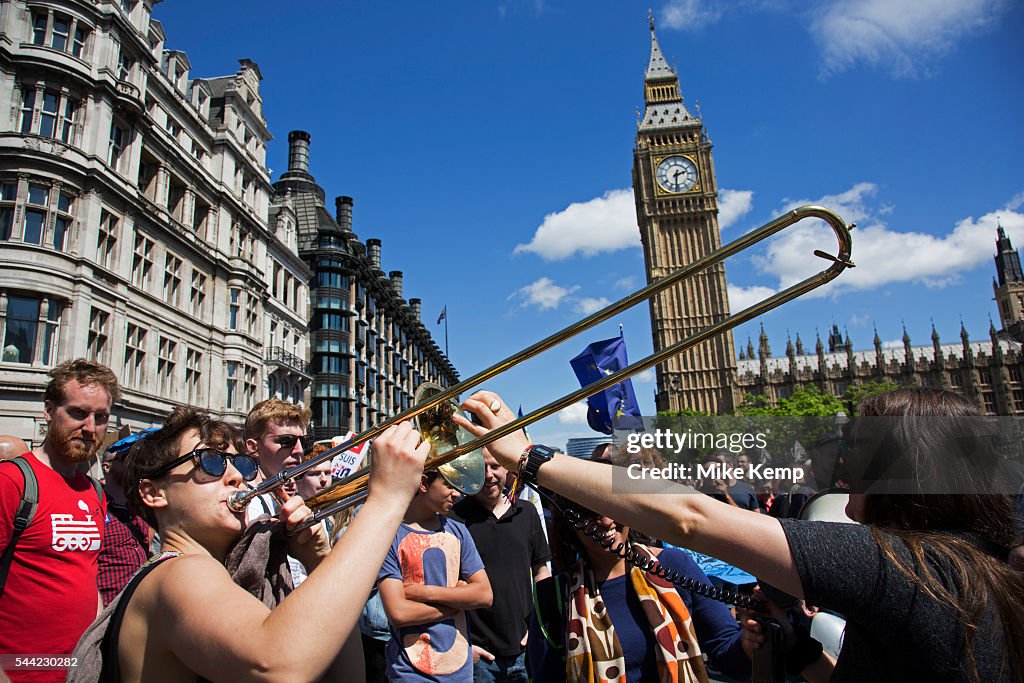 March For Europe Against Brexit In London