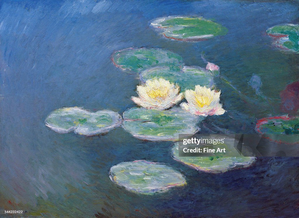 Nympheas: Sun Effects by Claude Monet