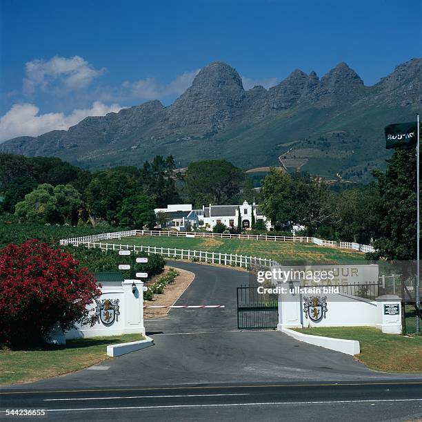 Suedafrika, Westkap, Somerset West, Weingut Avontuur - 2005