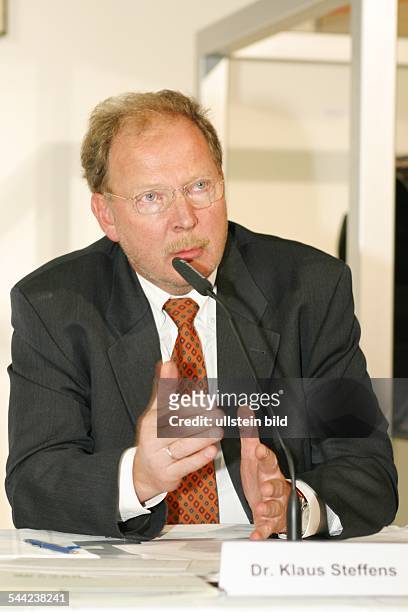 Klaus Steffens, Manager, D Vorsitzender der Geschaeftsfuehrung des Triebwerkhesteller MTU Aero Engines -