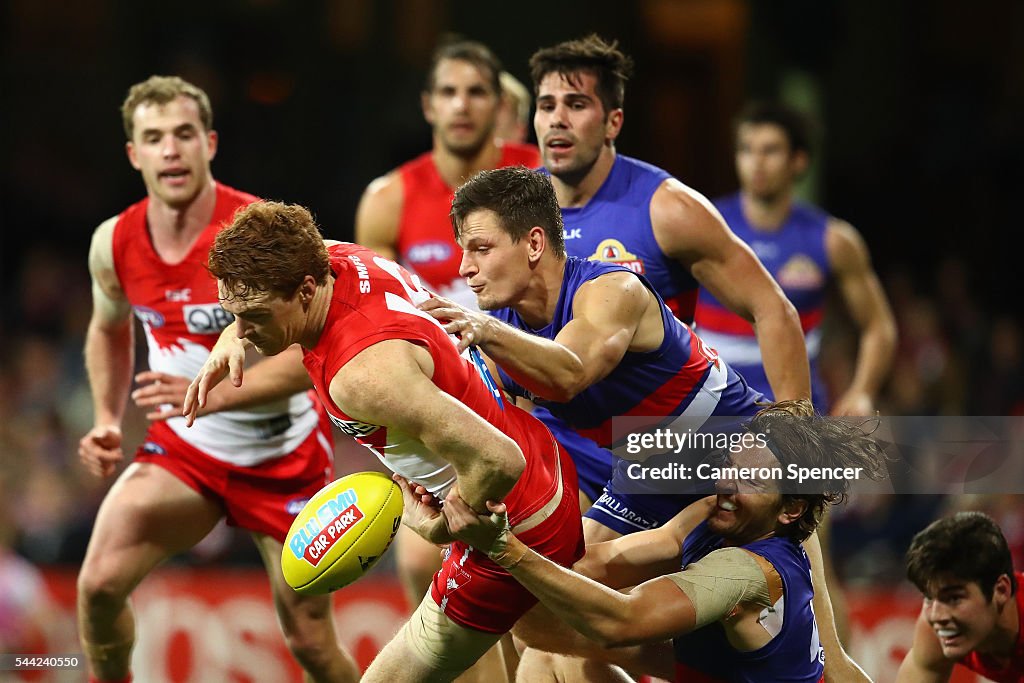 AFL Rd 15 - Sydney v Western Bulldogs
