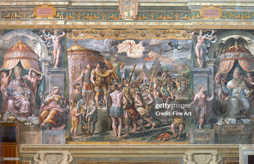 Constantine's Vision of the Cross by Raphael