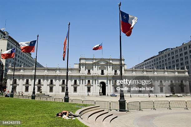 Präsidentenpalast in Santiago de Chile.