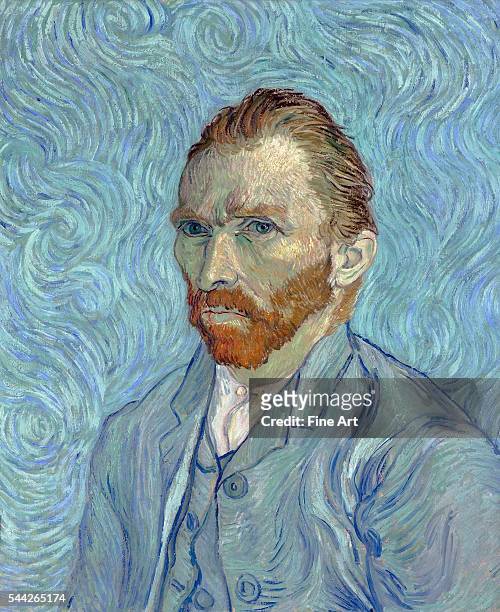 Vincent van Gogh , Self-Portrait oil on canvas, 65 x 54 cm , Musée d'Orsay, Paris.