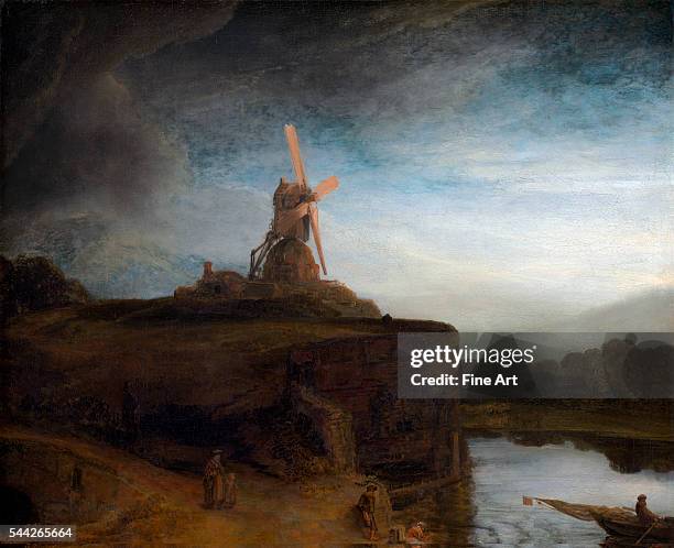 Rembrandt , The Mill, 1645-48, oil on canvas, 87.6 x 105.6 cm , National Gallery of Art, Washington, D.C.