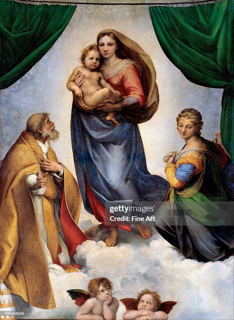 The Sistine Madonna by Raphael
