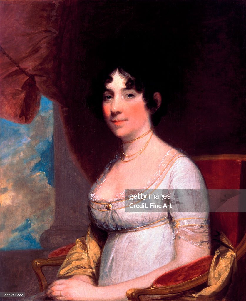 Dolley Payne Madison (Mrs. James Madison) by Gilbert Stuart