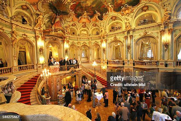 Germany, Hesse, Wiesbaden:May Festival at Wiesbaden State Theatre.