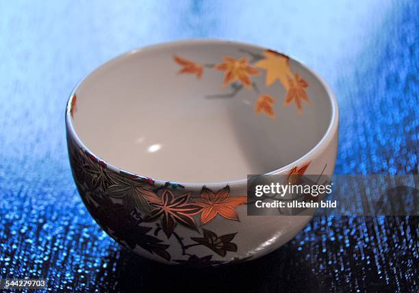 Chawan, eine henkellose japanische Teetasse.