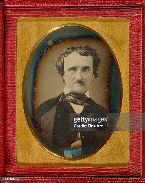Daguerreotype of Edgar Allan Poe by an unknown photographer.