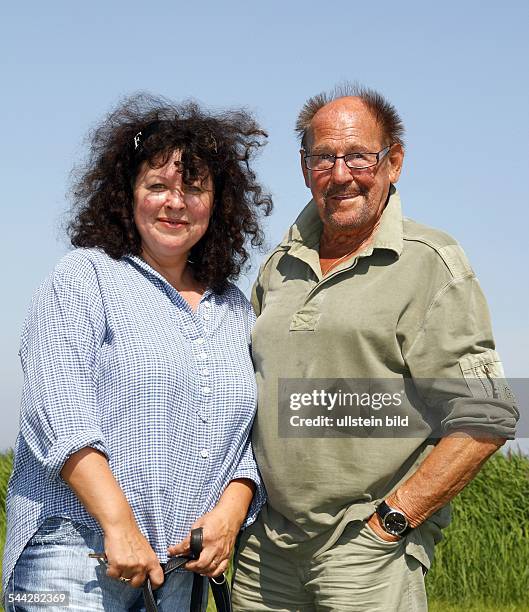 Herbert Koefer, Actor, Germany - with his wife Heike