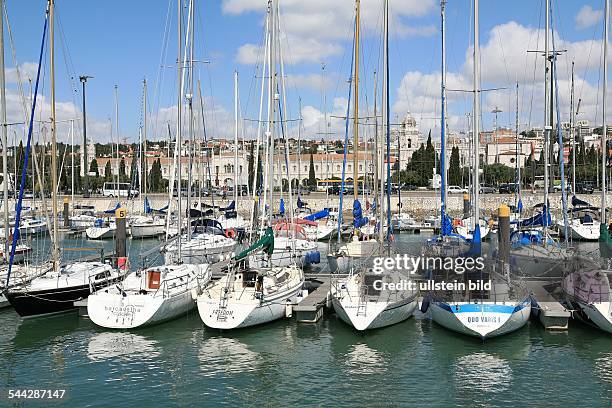 Portugal, Lissabon: der Jachthafen von Belem