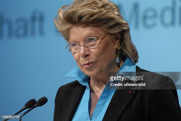 Viviane Reding - EU-Kommissarin für Medien und Informationsgesellschaft, CSV, Luxemburg