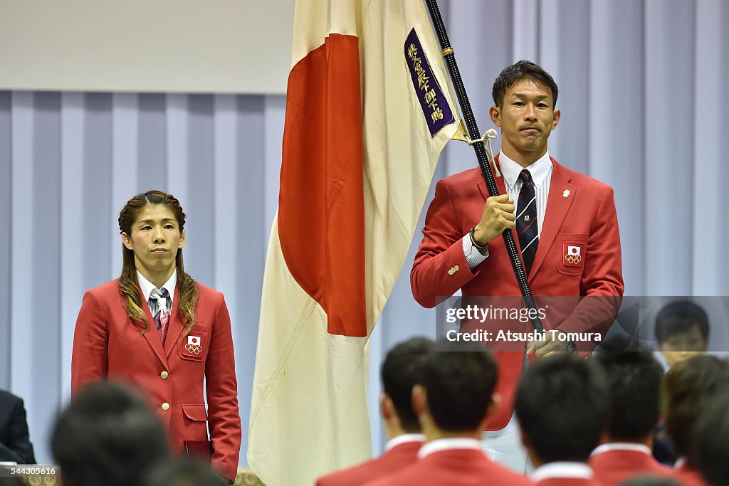 Team Japan Rio Olympic Send-Off Ceremony