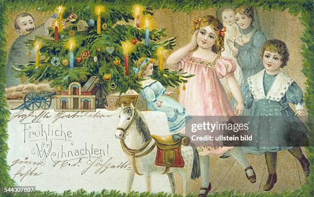 Weihnachtskarte- 1904