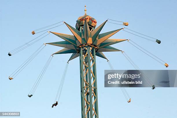 Österreich, Wien: Kettenkarussel im Wiener Prater