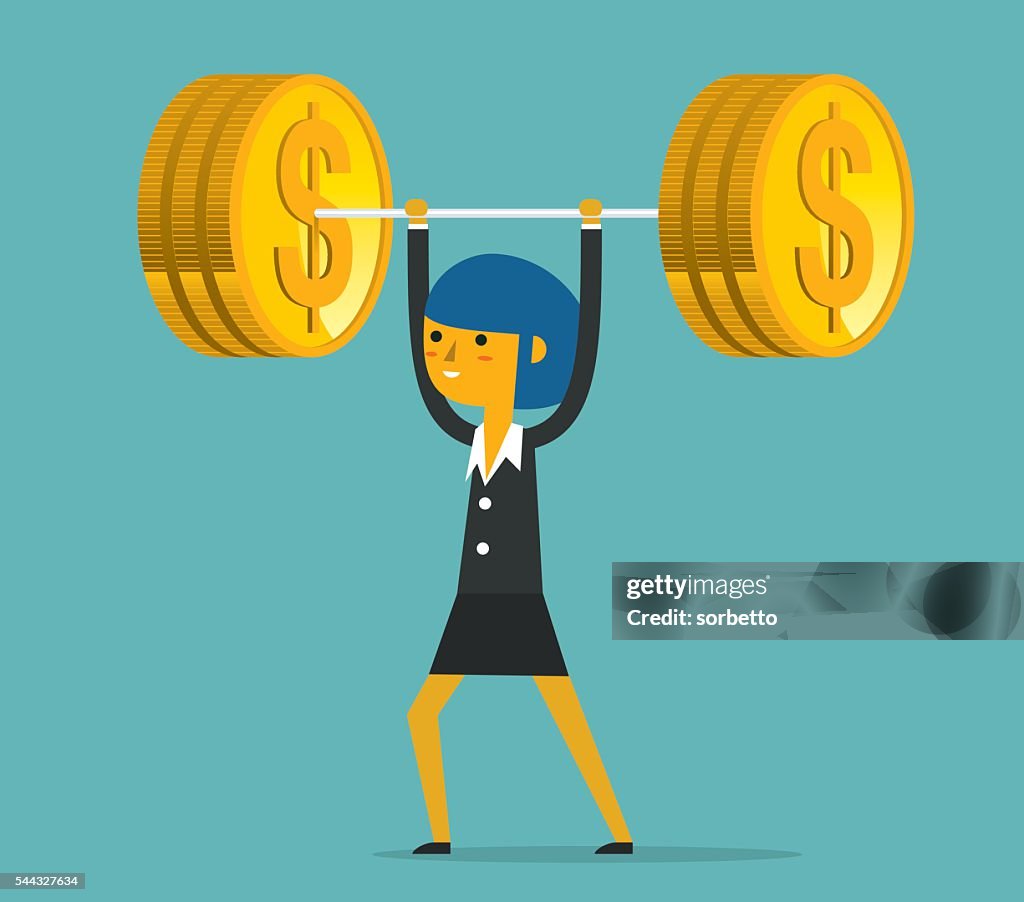 Power Woman Vector Power Woman High-Res Vector Graphic - Getty Images