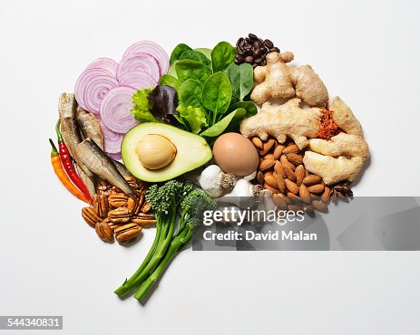 Brain food resembling a brain.\ Brain food resembling a brain.\