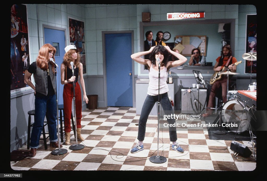Gilda Radner as Patti Smith on SNL