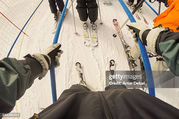 Lift Ropes View 407 Ski Lift Point Of View Stock Photos, High-Res Pictures, and Images ...