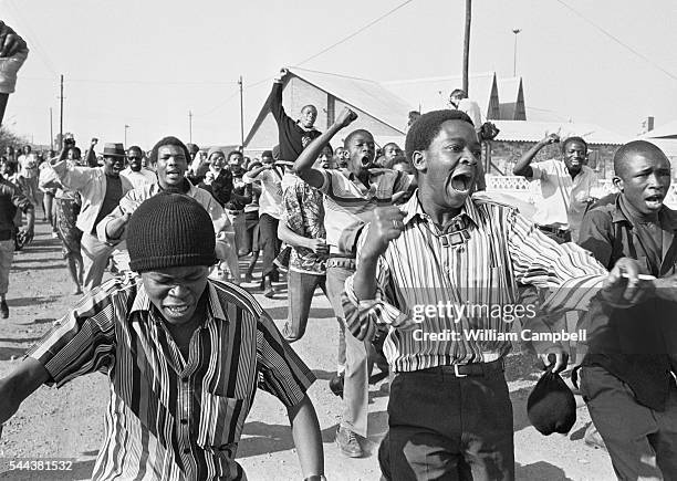 Anti-Apartheid Demonstrations in Soweto