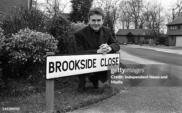 Portrait of actor Bryan Murray from the television show 'Brookside, England, February 25, 1993.