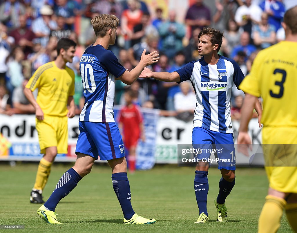 FC Schwedt 02 - Hertha BSC Berlin - training