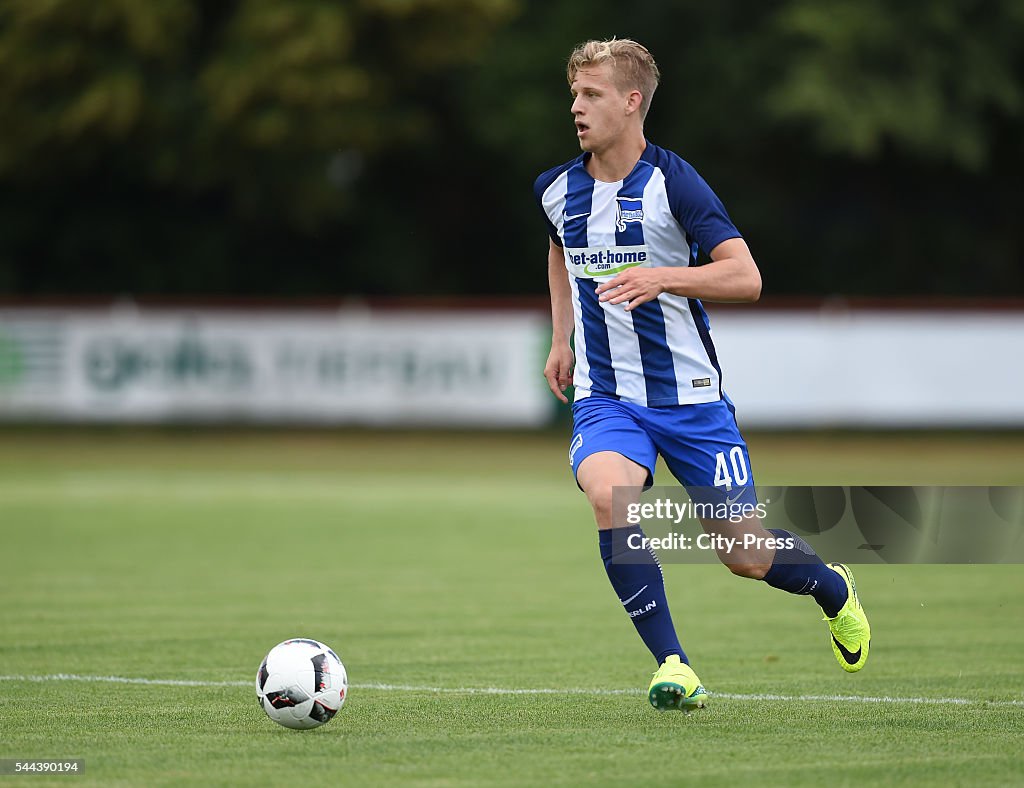 FC Schwedt 02 - Hertha BSC Berlin - training