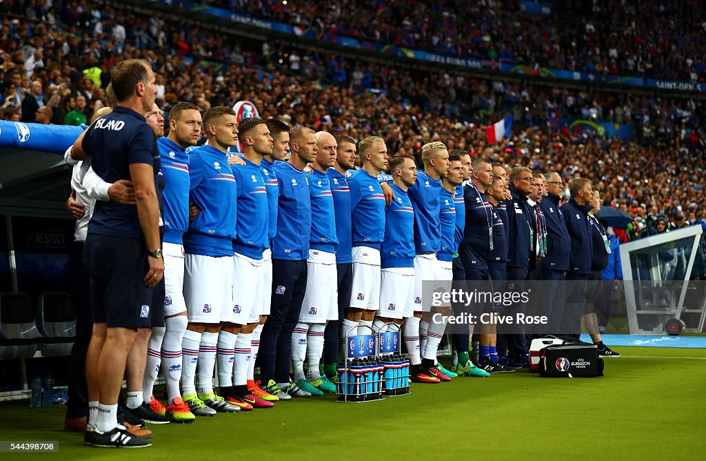 France v Iceland - Quarter Final: UEFA Euro 2016