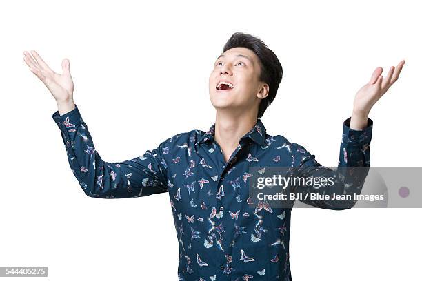 surprised young man - mouth open stock pictures, royalty-free photos & images