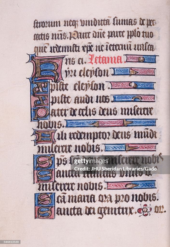 Latin Book Of Hours