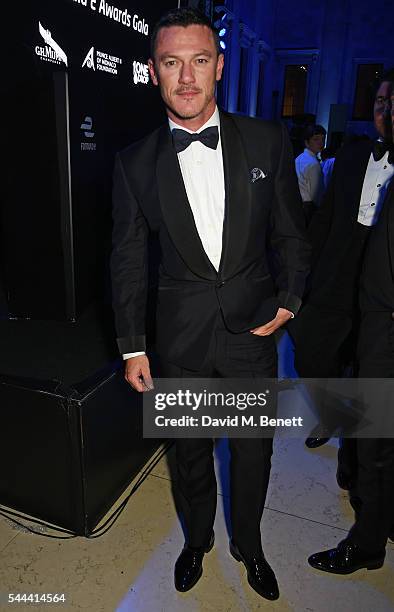 Luke Evans attends the 2016 FIA Formula E Visa London ePrix gala dinner at The British Museum on July 3, 2016 in London, England.