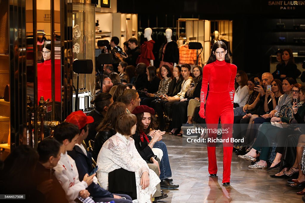 Vetements : Runway - Paris Fashion Week - Haute Couture Fall/Winter 2016-2017