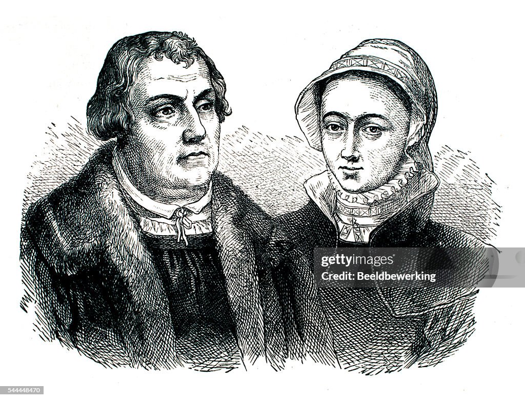 Martin Luther And His Wife High-Res Vector Graphic - Getty Images