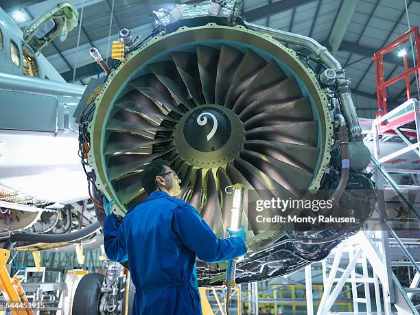 Pilot Inspecting Engine 60,084 Engine No 1 Stock Photos, High-Res Pictures, and Images - Getty ...