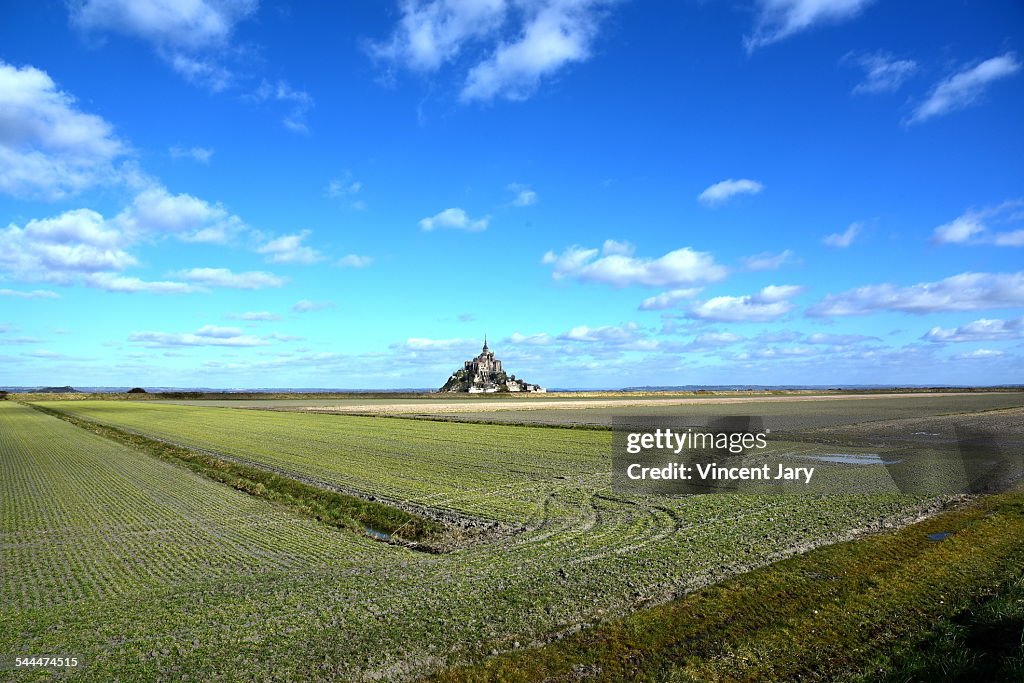 Mont Saint Michel Landscape UNESCO