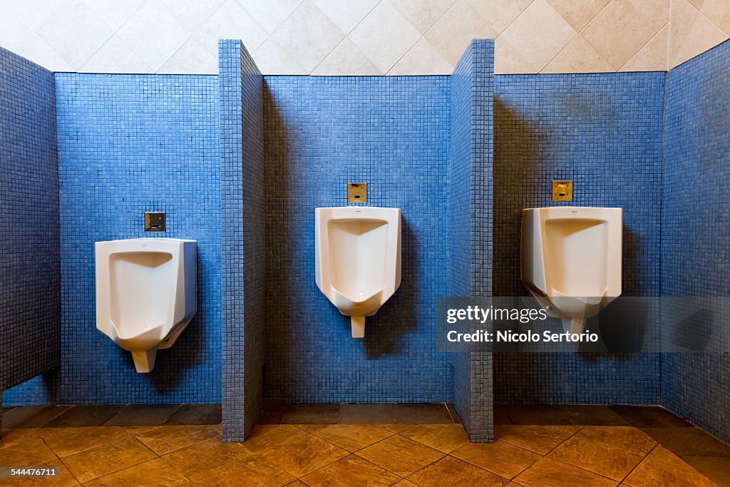 Men's toilet in Southwest rest area