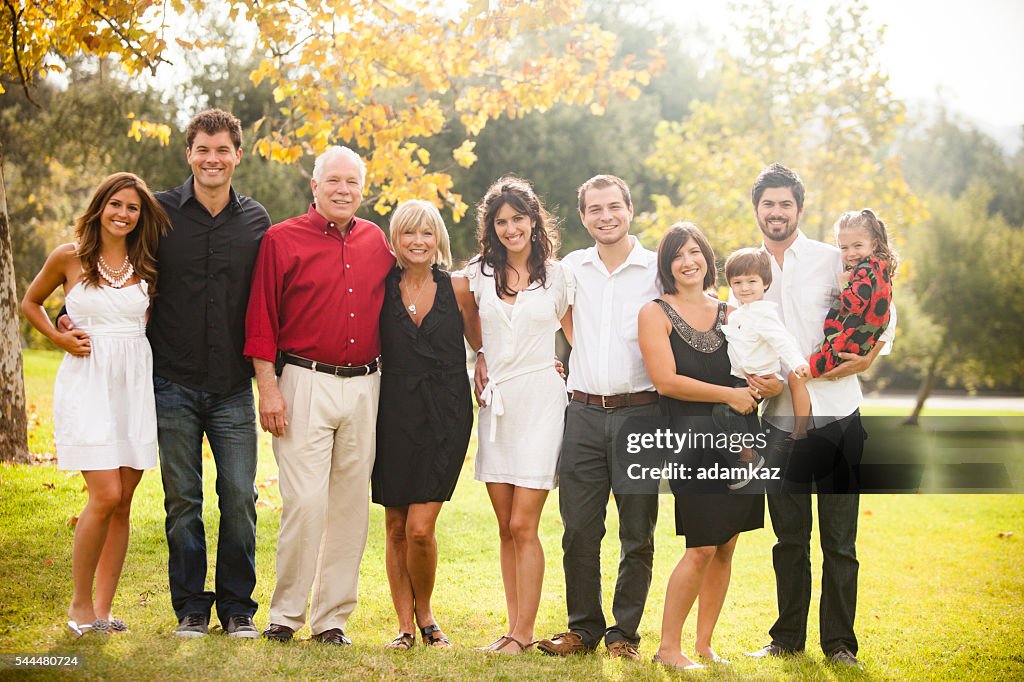 Three Generation Family Portrait