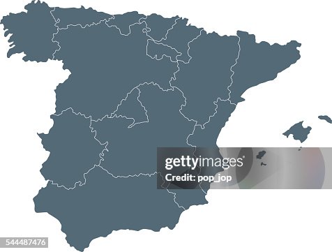 Spain Map Spain Map