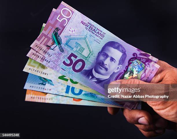 new currency notes - nz money stock-fotos und bilder
