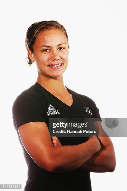 Ruby Tui poses for a portrait on March 29, 2016 in Mount Maunganui, New Zealand.