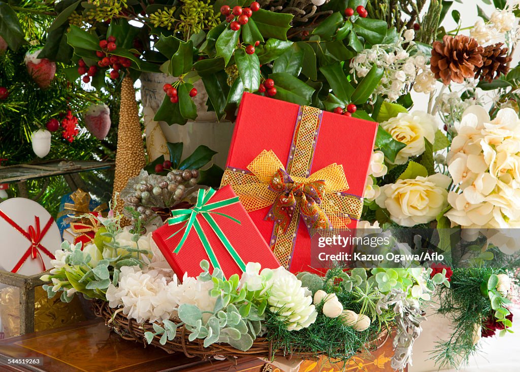 Christmas Tree And Presents