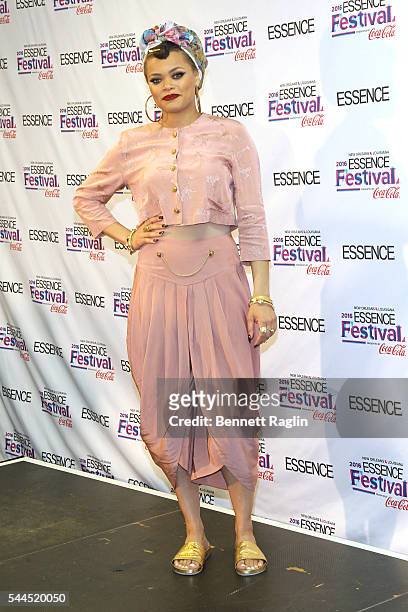 Andra day poses backstage at 2016 ESSENCE Festival Presented by Coca Cola at the Louisiana Superdome on July 3, 2016 in New Orleans, Louisiana.