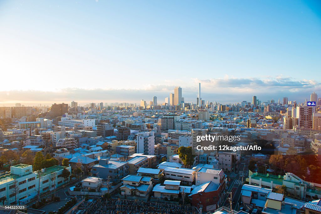 View of Tokyo, Japan