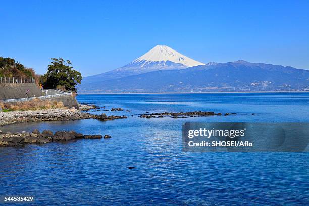 shizuoka prefecture, japan - suruga bay stock pictures, royalty-free photos & images