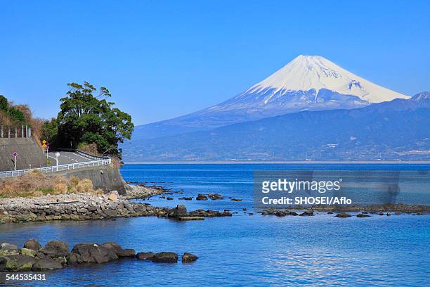 shizuoka prefecture, japan - suruga bay stock pictures, royalty-free photos & images